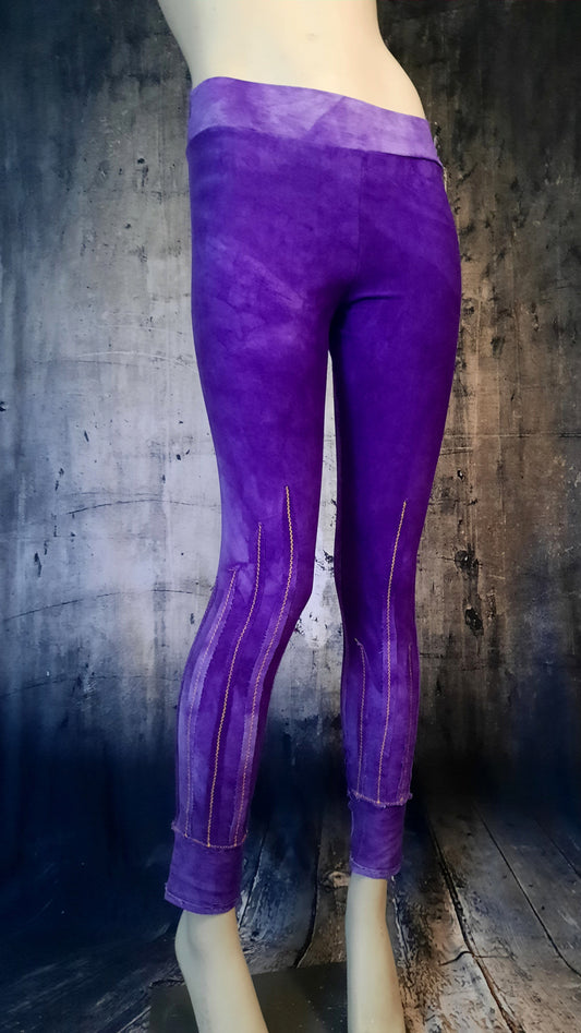 Leggings Batik mit Applikationen - Größe S